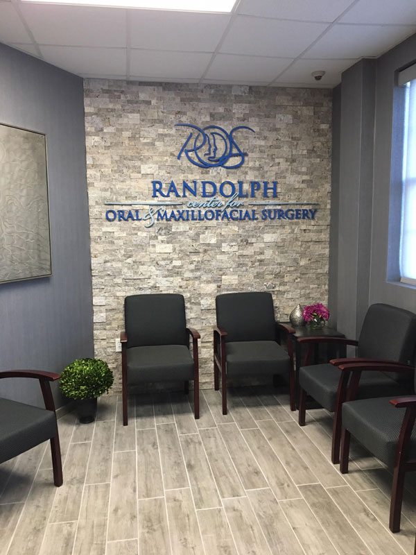 Sparta Township office foryer of Randolph Oral Surgery