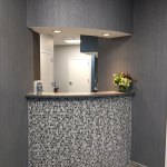 Sparta Township office patient check out area of Randolph Oral Surgery